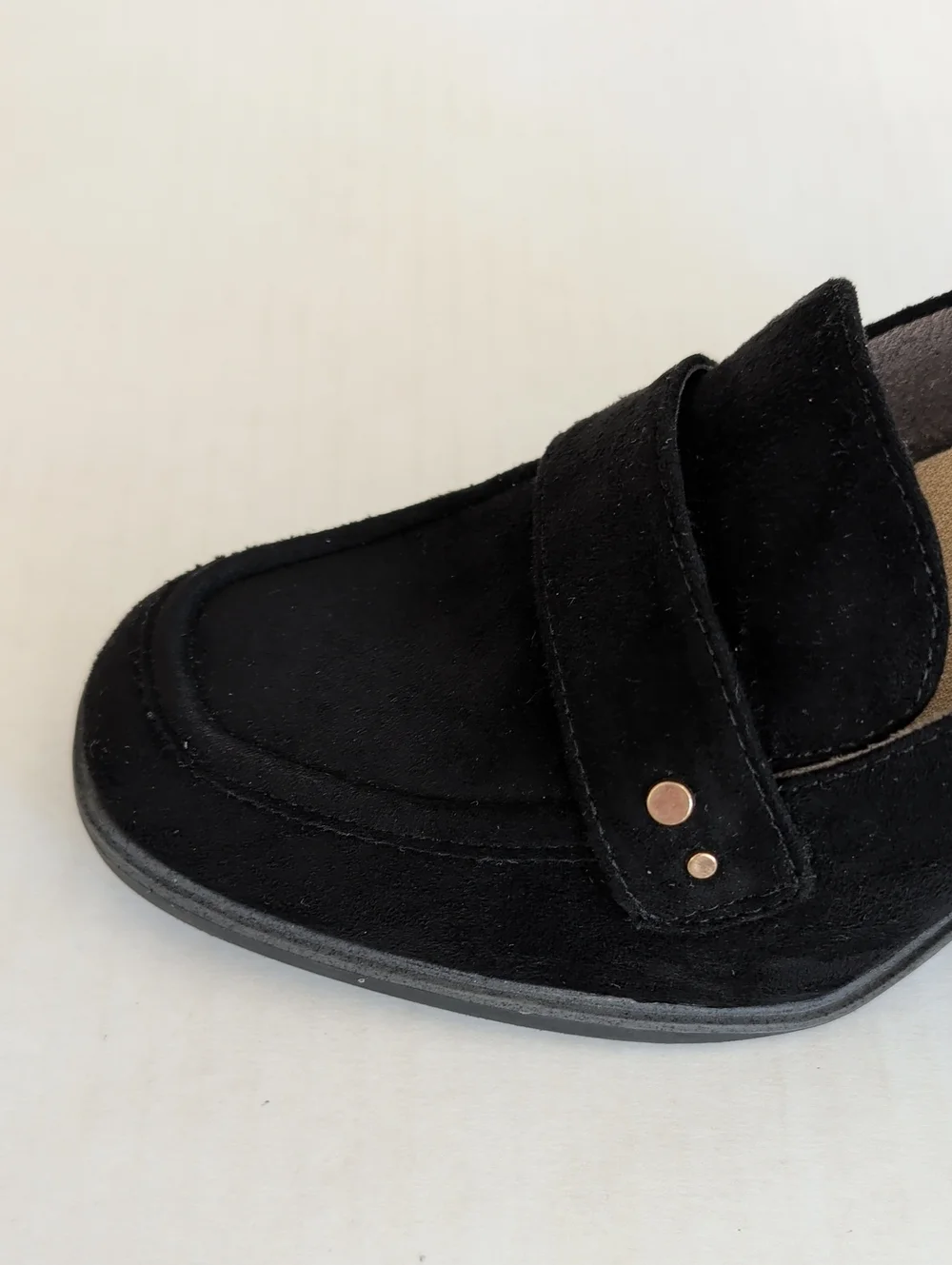 Dr. Scholl's Rumor Comfort Block Heel Loafers 6.5M Black